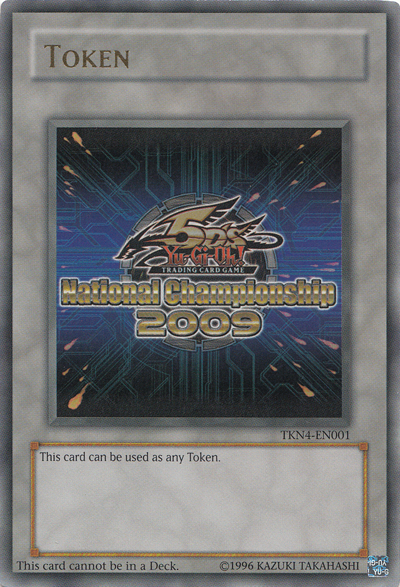 Yu-Gi-Oh 5D's 2009 National Championship Token [TKN4-EN001] Ultra Rare | Card Merchant Takapuna