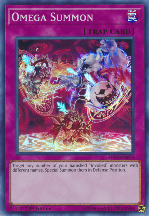 Omega Summon [SHVA-EN044] Super Rare | Card Merchant Takapuna