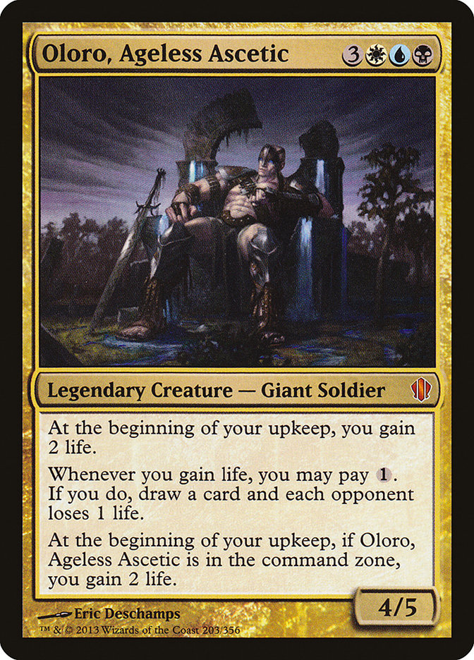 Oloro, Ageless Ascetic [Commander 2013] | Card Merchant Takapuna