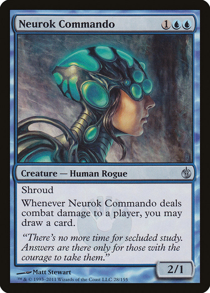 Neurok Commando [Mirrodin Besieged] | Card Merchant Takapuna