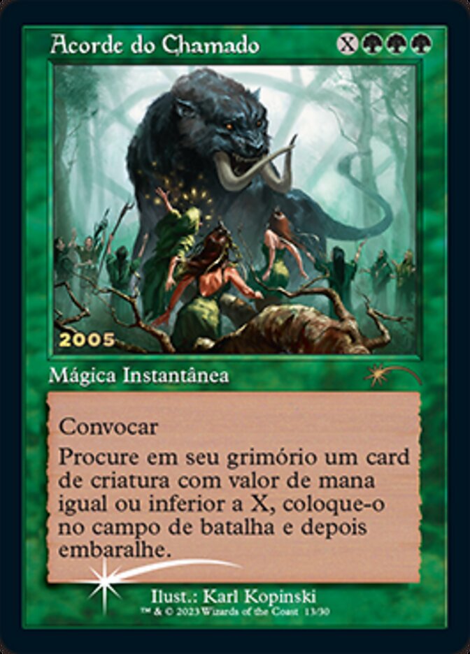 Acordo do Chamado (Chord of Calling) [30th Anniversary Promos] | Card Merchant Takapuna