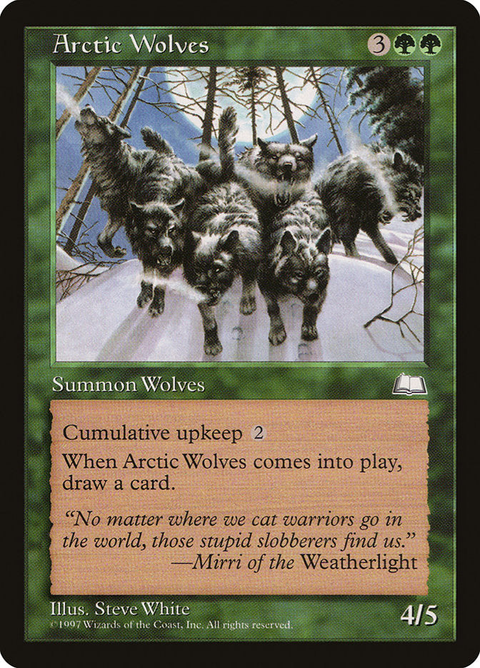 Arctic Wolves [Weatherlight] | Card Merchant Takapuna