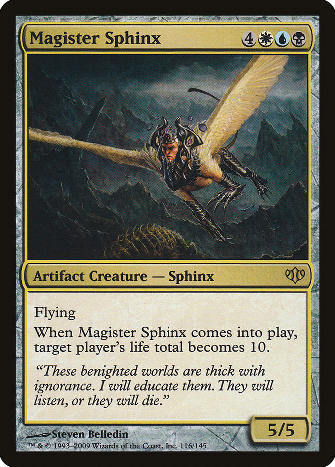 Magister Sphinx [Conflux] | Card Merchant Takapuna