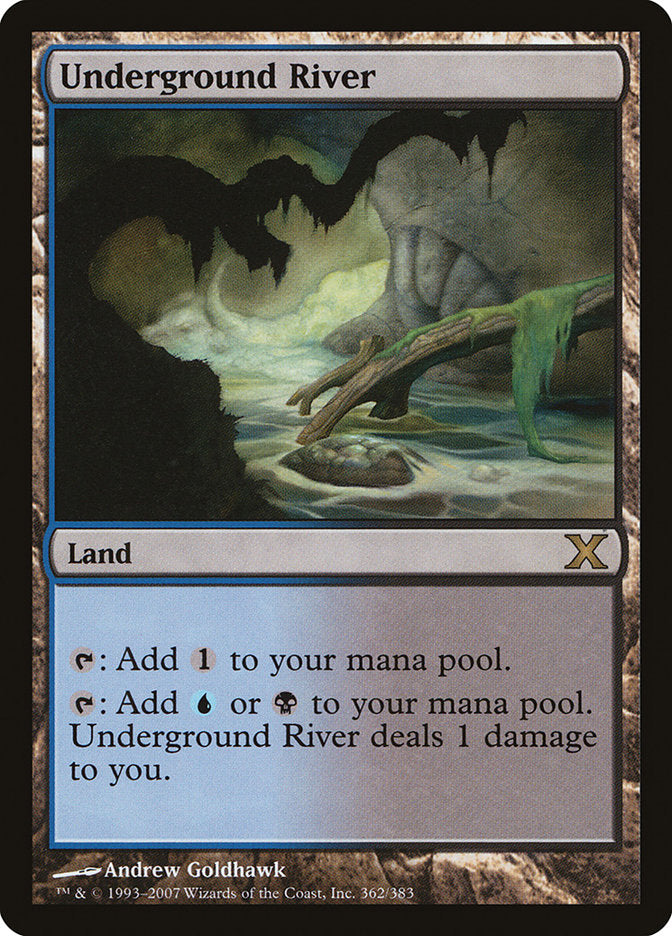 Underground River [Tenth Edition] | Card Merchant Takapuna