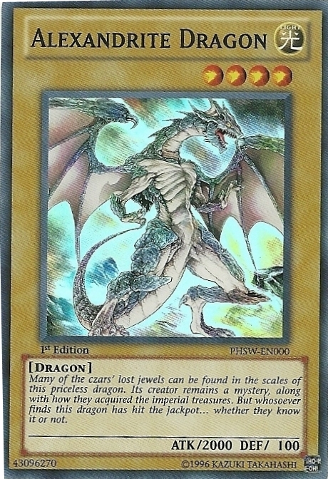 Alexandrite Dragon [PHSW-EN000] Super Rare | Card Merchant Takapuna