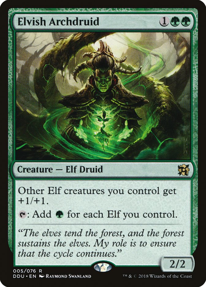 Elvish Archdruid [Duel Decks: Elves vs. Inventors] | Card Merchant Takapuna