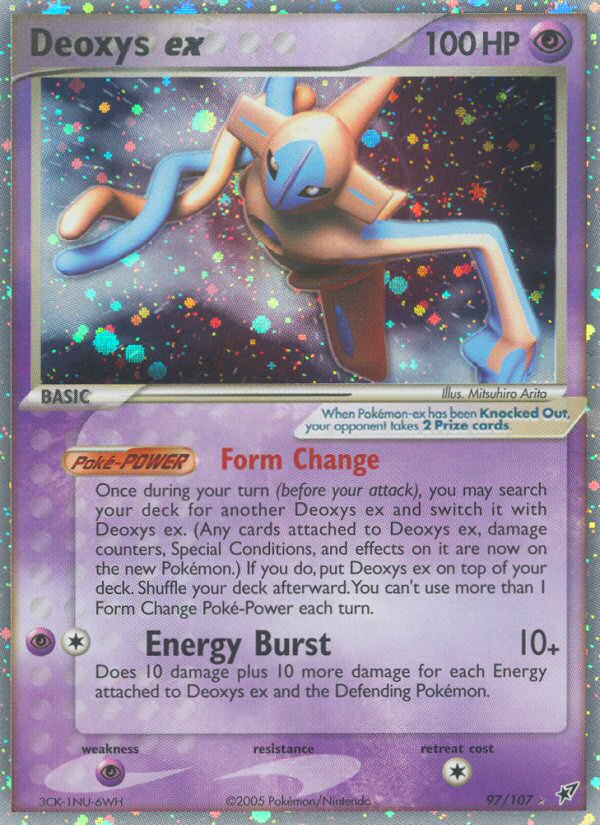 Deoxys ex (97/107) [EX: Deoxys] | Card Merchant Takapuna