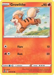 Growlithe (019/195) [Sword & Shield: Silver Tempest] | Card Merchant Takapuna