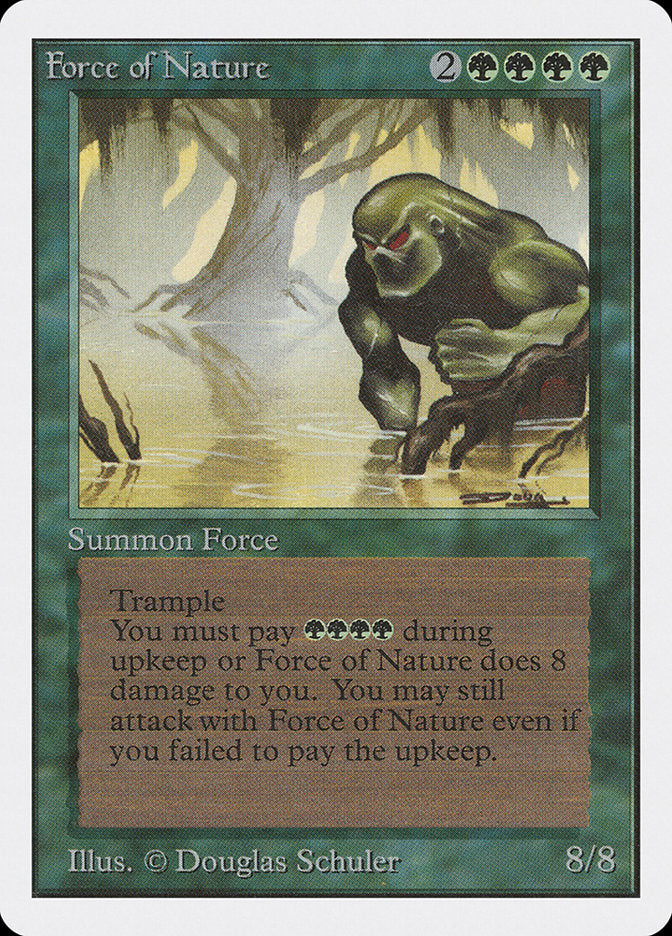 Force of Nature [Unlimited Edition] | Card Merchant Takapuna