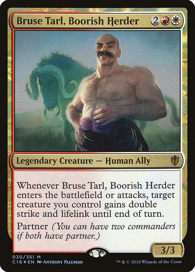 Bruse Tarl, Boorish Herder [Commander 2016] | Card Merchant Takapuna