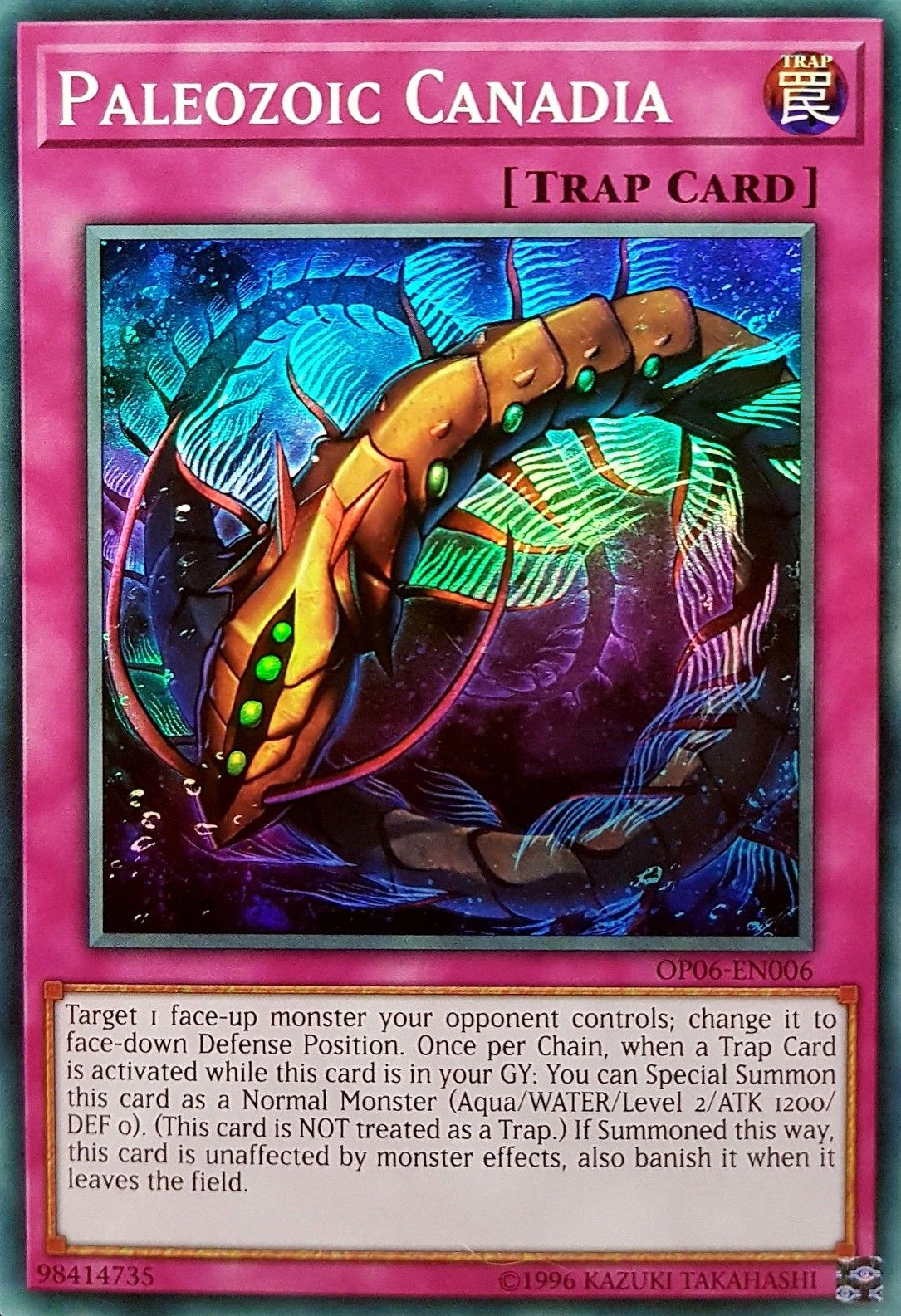 Paleozoic Canadia [OP06-EN006] Super Rare | Card Merchant Takapuna