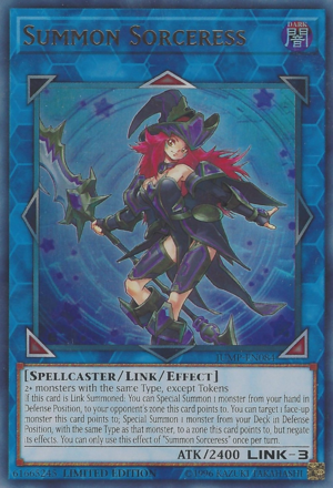 Summon Sorceress [JUMP-EN084] Ultra Rare | Card Merchant Takapuna