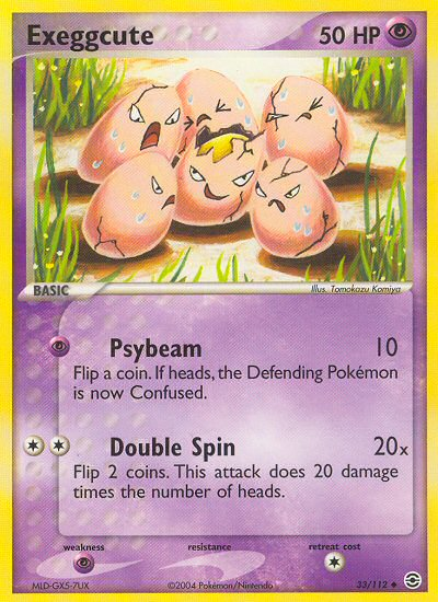 Exeggcute (33/112) [EX: FireRed & LeafGreen] | Card Merchant Takapuna