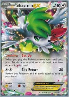 Shaymin EX (77/108) (The Flying Hammer - Rowan Stavenow) [World Championships 2015] | Card Merchant Takapuna