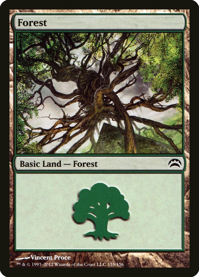 Forest (155) [Planechase 2012] | Card Merchant Takapuna