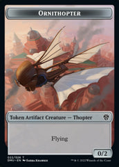 Bird (002) // Ornithopter Double-Sided Token [Dominaria United Tokens] | Card Merchant Takapuna