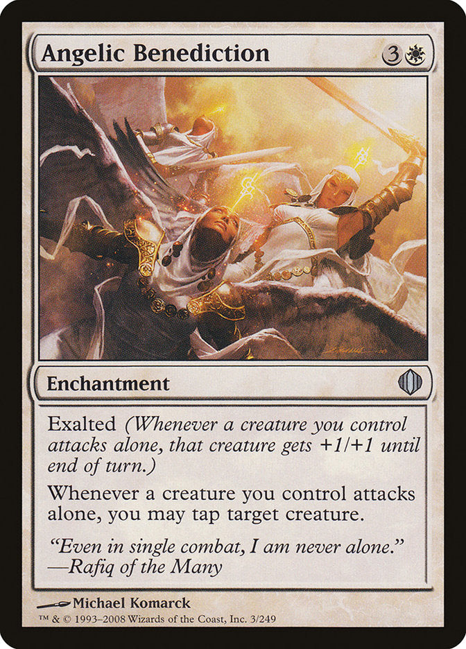 Angelic Benediction [Shards of Alara] | Card Merchant Takapuna