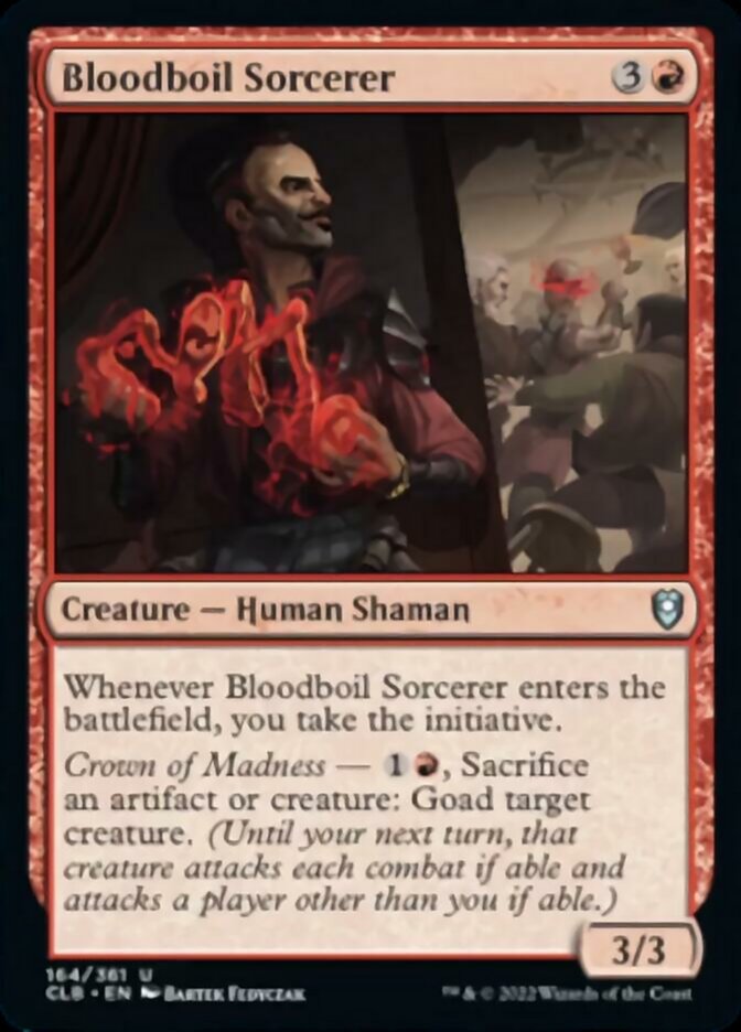 Bloodboil Sorcerer [Commander Legends: Battle for Baldur's Gate] | Card Merchant Takapuna