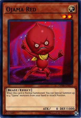 Ojama Red [OP08-EN015] Common | Card Merchant Takapuna