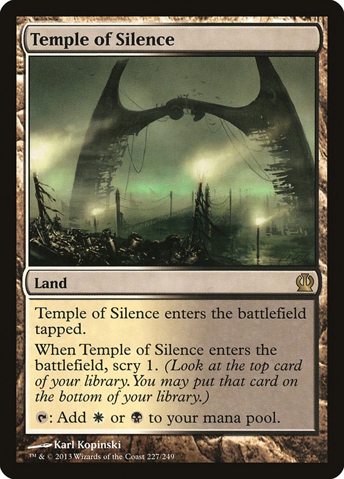 Temple of Silence [Theros] | Card Merchant Takapuna