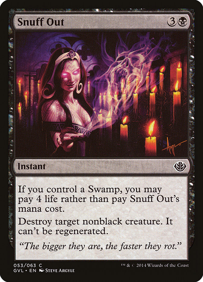 Snuff Out (Garruk vs. Liliana) [Duel Decks Anthology] | Card Merchant Takapuna