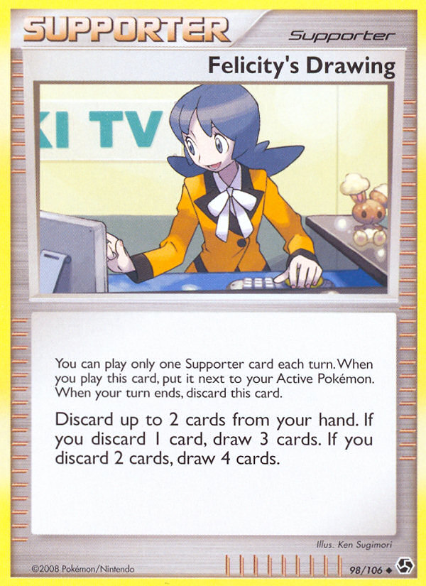 Felicity's Drawing (98/106) [Diamond & Pearl: Great Encounters] | Card Merchant Takapuna