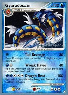 Gyarados LV.52 (19/100) (Happy Luck - Mychael Bryan) [World Championships 2010] | Card Merchant Takapuna