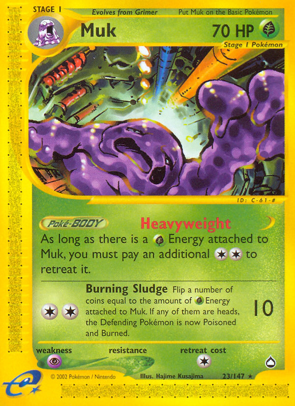 Muk (23/147) [Aquapolis] | Card Merchant Takapuna