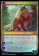 Arlinn, the Pack's Hope // Arlinn, the Moon's Fury [Innistrad: Midnight Hunt Prerelease Promos] | Card Merchant Takapuna