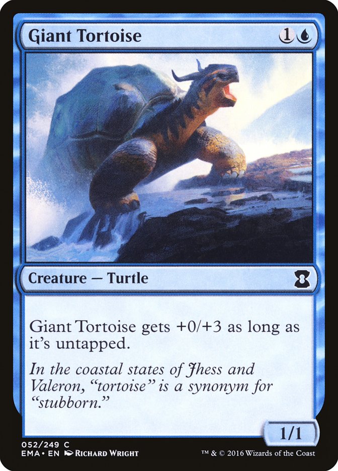 Giant Tortoise [Eternal Masters] | Card Merchant Takapuna