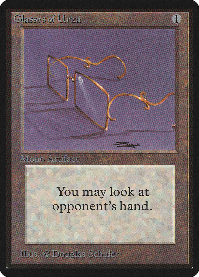 Glasses of Urza [Beta Edition] | Card Merchant Takapuna