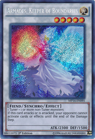 Armades, Keeper of Boundaries [MP14-EN095] Secret Rare | Card Merchant Takapuna