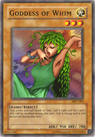 Goddess of Whim [MP1-003] Super Rare | Card Merchant Takapuna