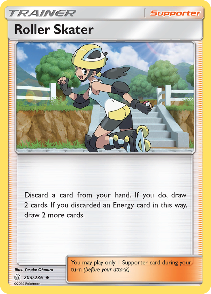 Roller Skater (203/236) [Sun & Moon: Cosmic Eclipse] | Card Merchant Takapuna