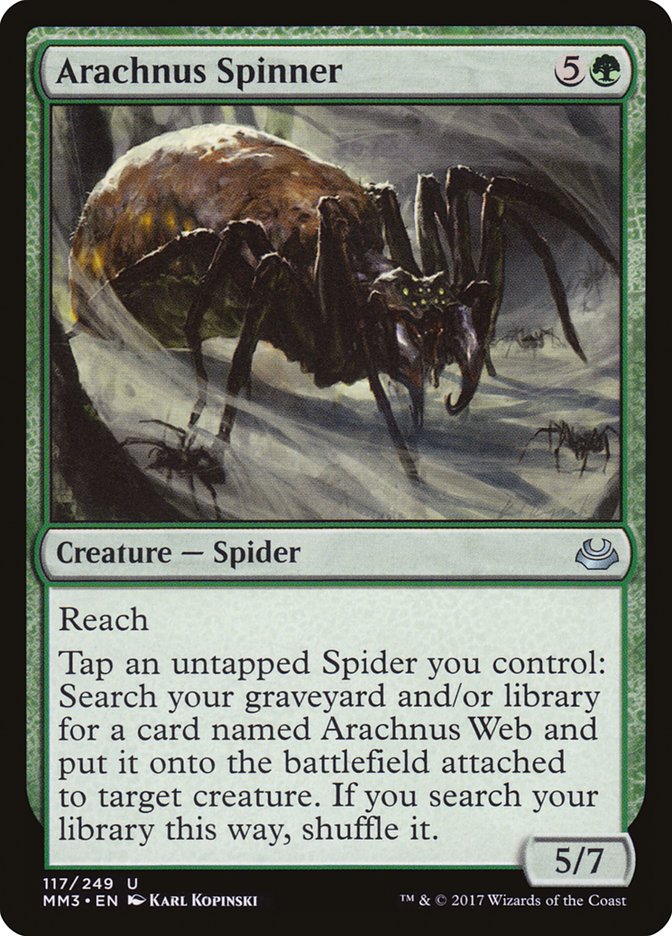 Arachnus Spinner [Modern Masters 2017] | Card Merchant Takapuna