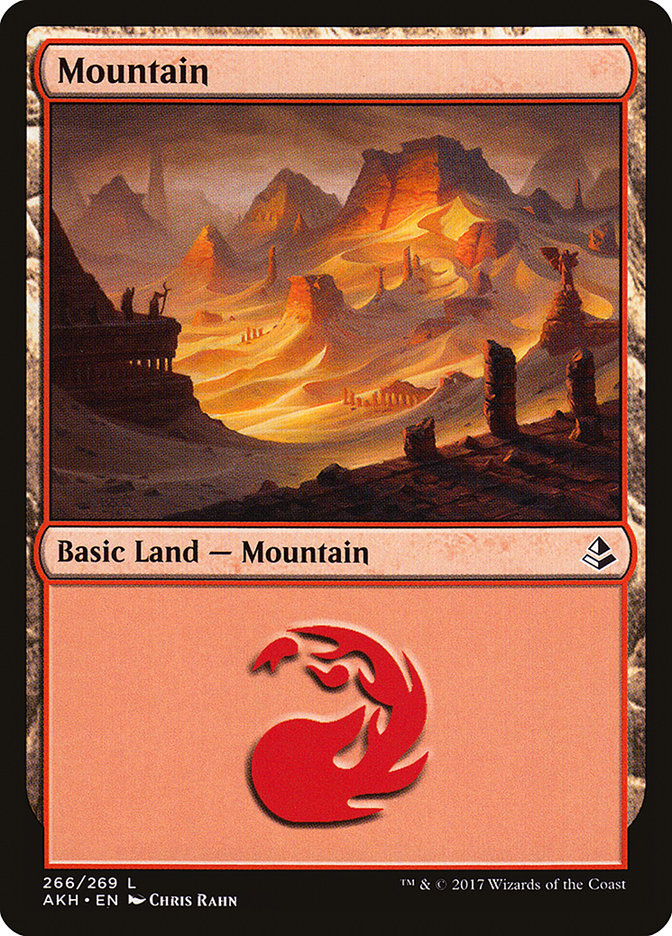 Mountain (266) [Amonkhet] | Card Merchant Takapuna