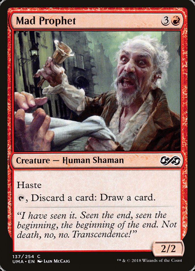 Mad Prophet [Ultimate Masters] | Card Merchant Takapuna