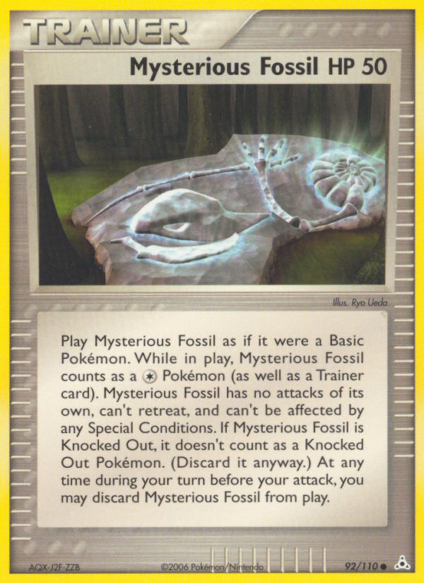 Mysterious Fossil (92/110) [EX: Holon Phantoms] | Card Merchant Takapuna