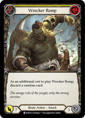 Wrecker Romp (Yellow) [U-WTR030] (Welcome to Rathe Unlimited)  Unlimited Rainbow Foil | Card Merchant Takapuna