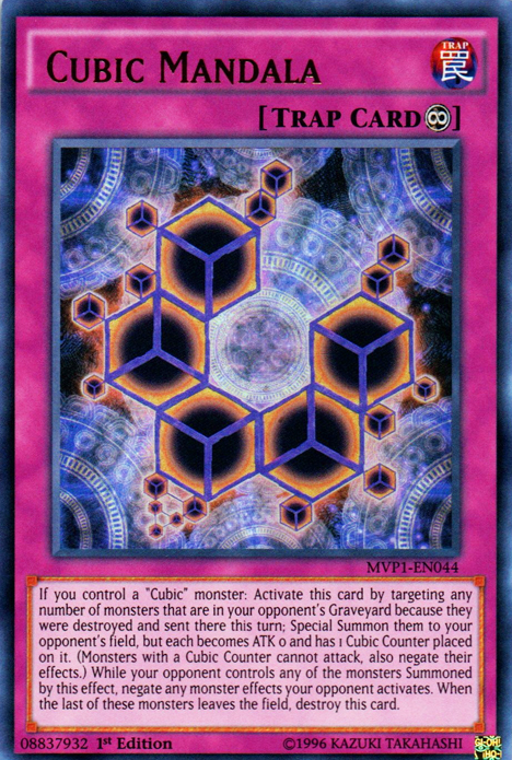 Cubic Mandala [MVP1-EN044] Ultra Rare | Card Merchant Takapuna