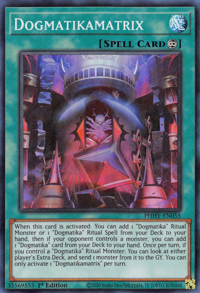 Dogmatikamatrix [PHHY-EN055] Super Rare | Card Merchant Takapuna