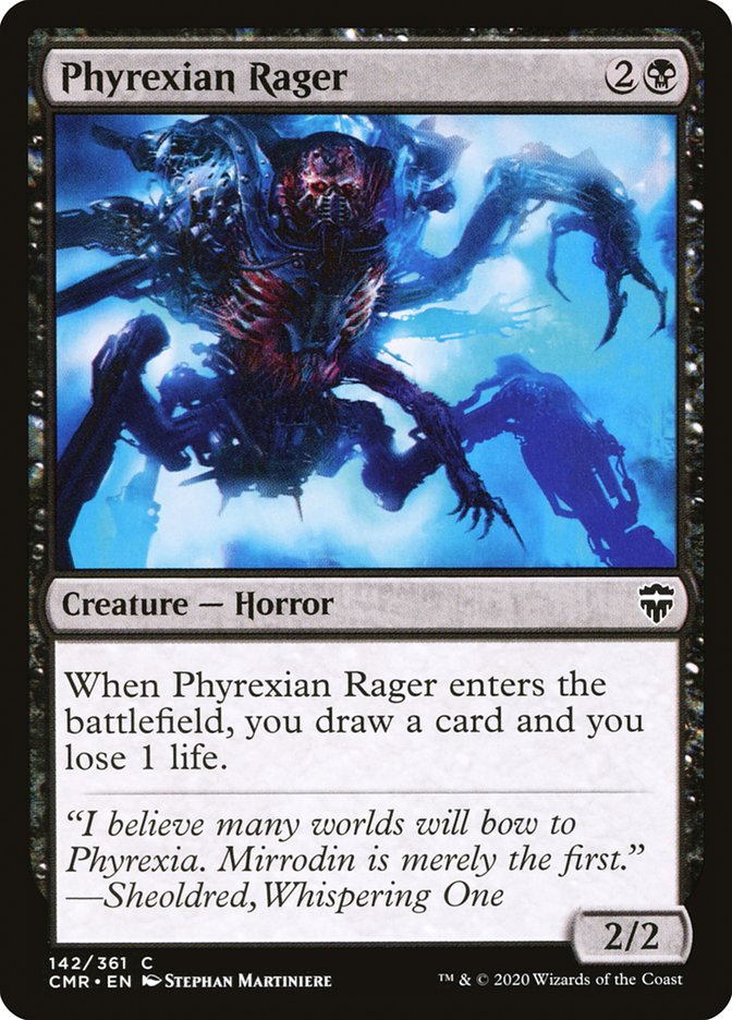 Phyrexian Rager [Commander Legends] | Card Merchant Takapuna