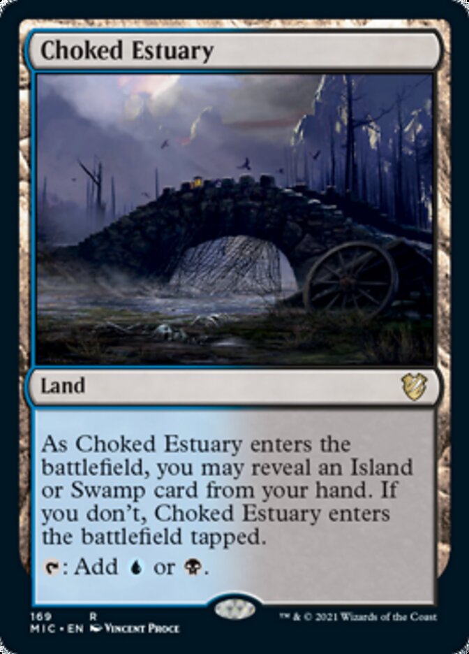 Choked Estuary [Innistrad: Midnight Hunt Commander] | Card Merchant Takapuna