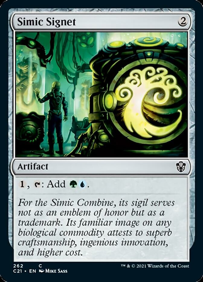 Simic Signet [Commander 2021] | Card Merchant Takapuna