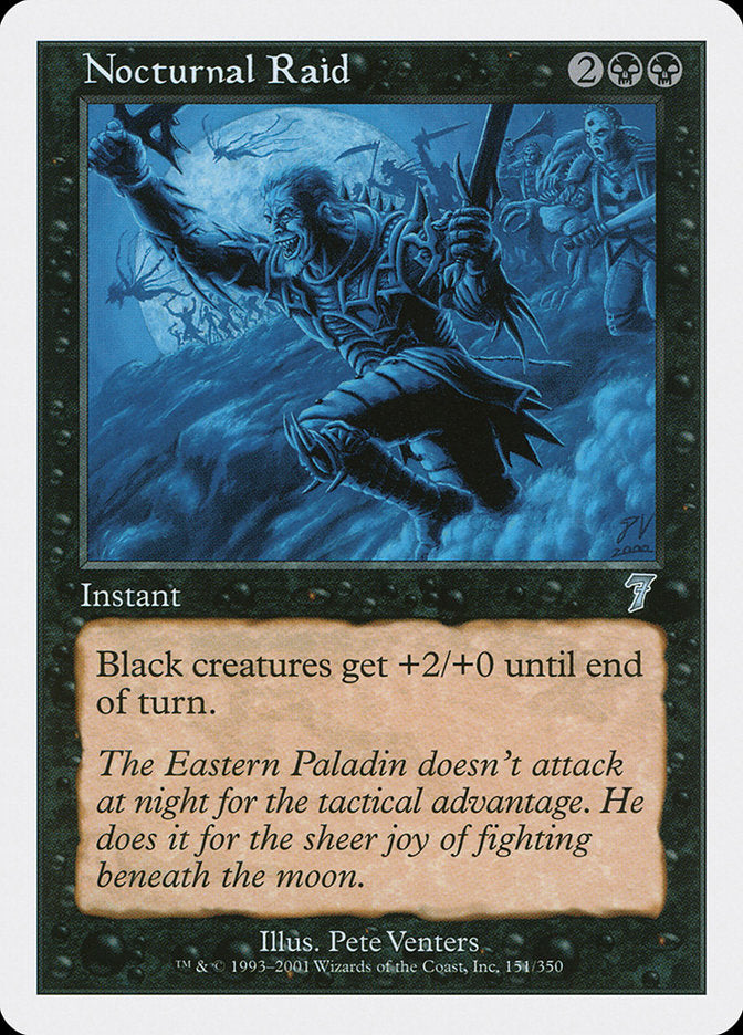 Nocturnal Raid [Seventh Edition] | Card Merchant Takapuna