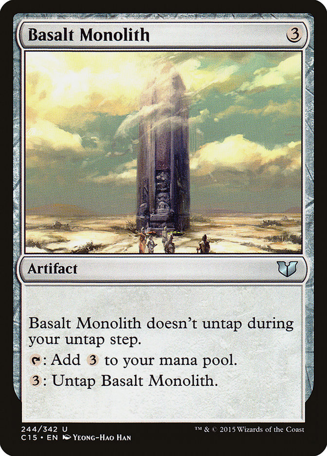 Basalt Monolith [Commander 2015] | Card Merchant Takapuna