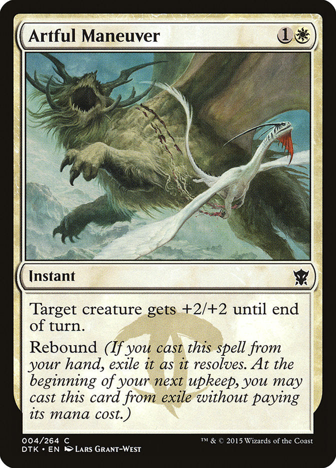 Artful Maneuver [Dragons of Tarkir] | Card Merchant Takapuna