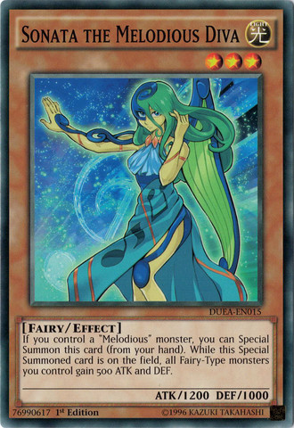 Sonata the Melodious Diva [DUEA-EN015] Common | Card Merchant Takapuna