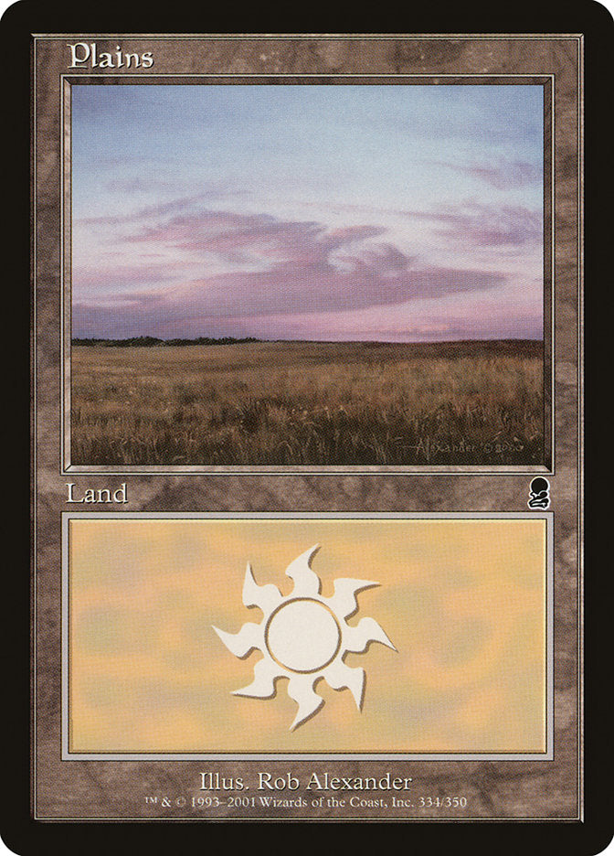 Plains (334) [Odyssey] | Card Merchant Takapuna