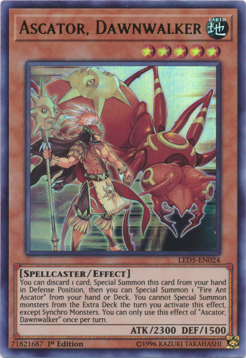 Ascator, Dawnwalker [LED5-EN024] Ultra Rare | Card Merchant Takapuna